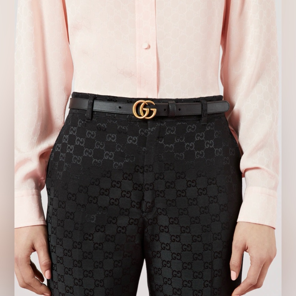 Gucci GG Marmont thin belt - Picture 3 of 6